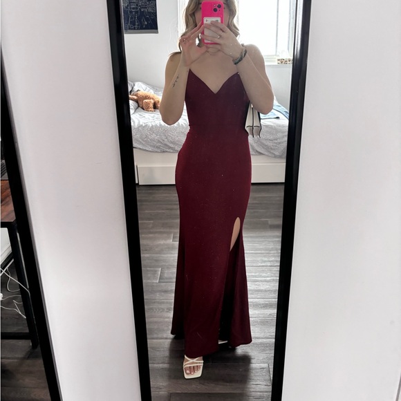 Red Prom Dress - Picture 1 of 3